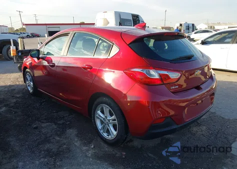 2017 Chevrolet Cruze Lt Auto из США, поврежденный, VIN 3G1BE6SM9HS591245